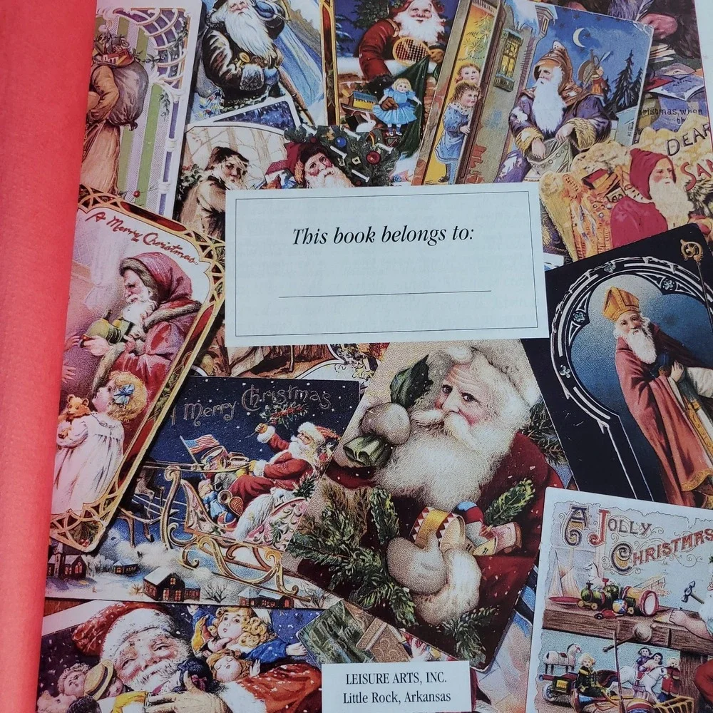 Leisure Arts Presents  Lot of 8 Christmas cross stitch Holiday Reverie VTG Mint
